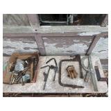 Vintage Valve Spring Clamp hand crank