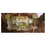 Bench top grinder switch has been replaced