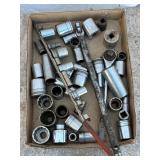 1/2' Drive Rachet, Breakover Bar, Sockets