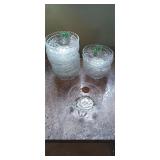 Anchor Hocking prescut, star of David pattern