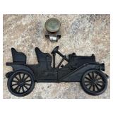 Vintage Suicide Knob, Cast Aluminum Car decor