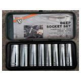 Buffalo 3/8' Drive Deepwell Sockets 8-sockets