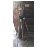 8lb sledge made in Italy, weed cutter, loppers,