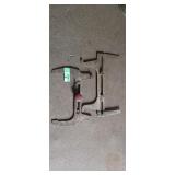 Pair of vintage drum brake setting gauges