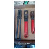 Antique forged steel wire splicer/crimper and