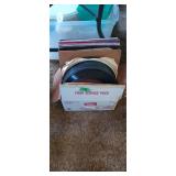Assortment of vinyl records