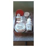 Porcelain dish assortment