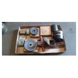 Browning pulleys, pipe splice clamps, Stanleyplane