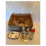 2- Poodle Figurines 8',10' , Serving Tray