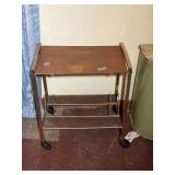 MCM Record Player Cart on Casters