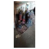 Group of 6 bottle jacks unknown condition