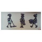 Cast iron wall decor