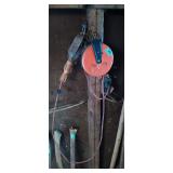 Carol 18/3 work light on reel light works