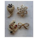 4 -Brooches