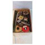 Tape measures, utility knives, metal rulers