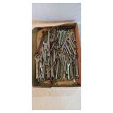 Large assortment of standard wrenches