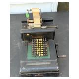 Vintage Burroughs Adding Machine # 3-623669