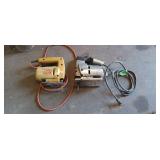 Pair of working jigsaws