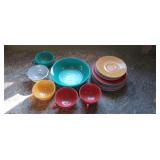 vintage Hazel Atlas Ovide Platonite dinnerware