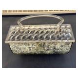 Vintage Lucite Handbag, 9'