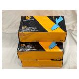 5- Boxes Kleenguard  Blue Nitrile Gloves
