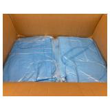 49 - Disposable barrier gown blue