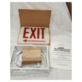 Metropolitan Single Face Exit Sign