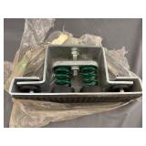 Floor mount seismic and wind vibration isolator