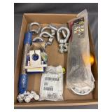 Aluminum end support block bearing, beadle wraps