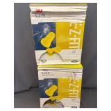 2 - boxes of E-Z-Fit earplugs