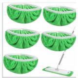 14 Pack of microfiber mop head pads