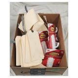 Large Quantity of Paper Tags and 3M Hangers