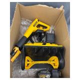 LITEKON cordless snow shovel w/ 40v battery