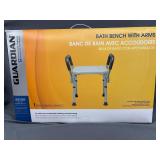 Guardian bath bench with arms