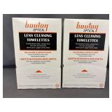 2 - bouton optical lens cleaning towelettes