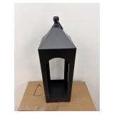Black Metal Candle Lantern Medium LanternN01L