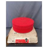 5 - Tough Guy red buffing pads 13ï¿½
