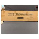 4 - Flexible side window deflectors