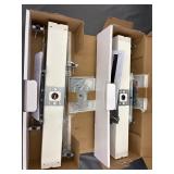 2-Universal edge lit exit sign housing wall mount