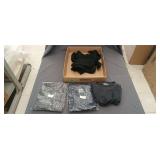 3 polyester long sleeve shirts size medium and