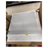 Perforated panel, square plastic