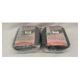 Pair of 36' weighted door draft stoppers