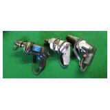 3 Electric drills, Skil, black and Decker all work