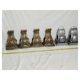(3) Pairs Curtain Rod Holders