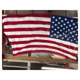 American flag, approx 53ï¿½ x 105ï¿½