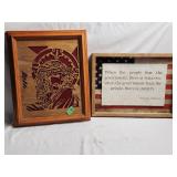 (2) Framed Pictures