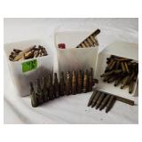 Assorted Shell Casings Includes Lake City Ammo