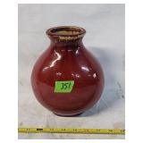 Red Vase 8.5'H