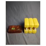 Set of 3 hummingbird bassin' bouys, and a flambeau