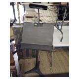 Music stand with light, 54' tall